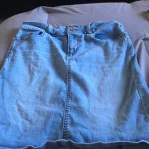 Jean skirt